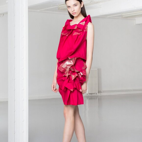 Issey Miyake green 132 5. origami top JP3 US M, very rare - Picture 4 of 8